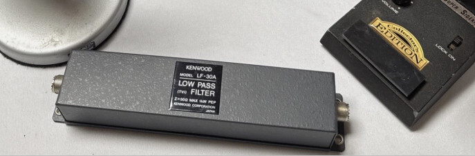 KENWOOD LF-30A LOW PASS FILTER FOR CB/HAM RADIO