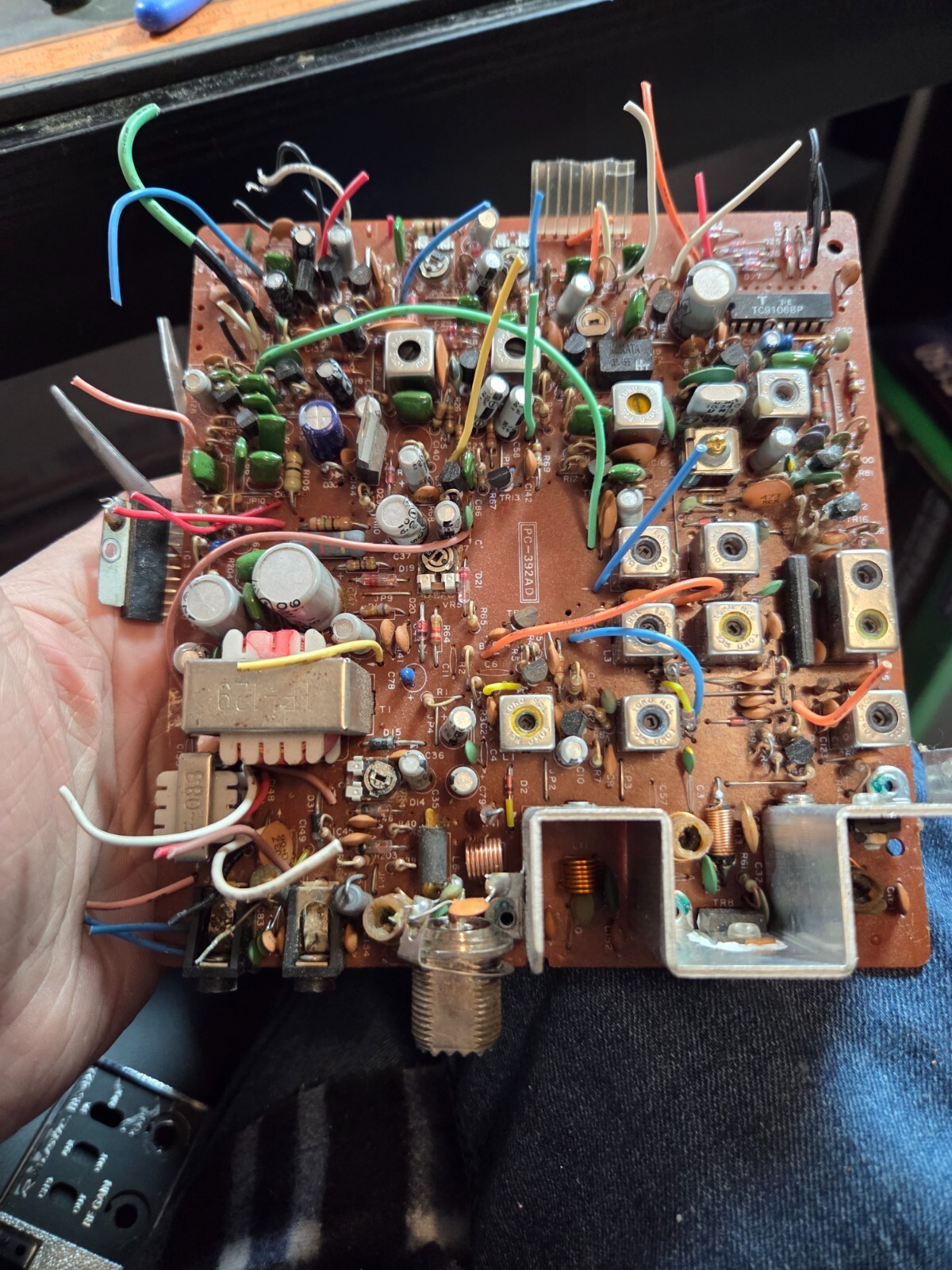 Realistic TRC-427 Main Circuit Board PC-392AD Assembly Tested Working