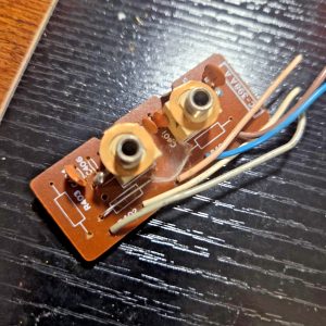 EXTERNAL SPEAKER JACKS FOR REAR OF S.B.E. LAND COMMAND BASE STATION CB RADIO