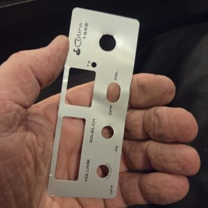 Cobra 19XS Printed Front Faceplate Panel