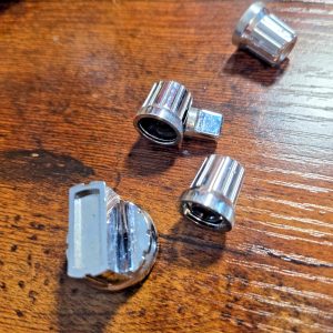 SET OF KNOBS FOR THE COBRA 29 LTD CLASSIC MOBILE CB RADIO