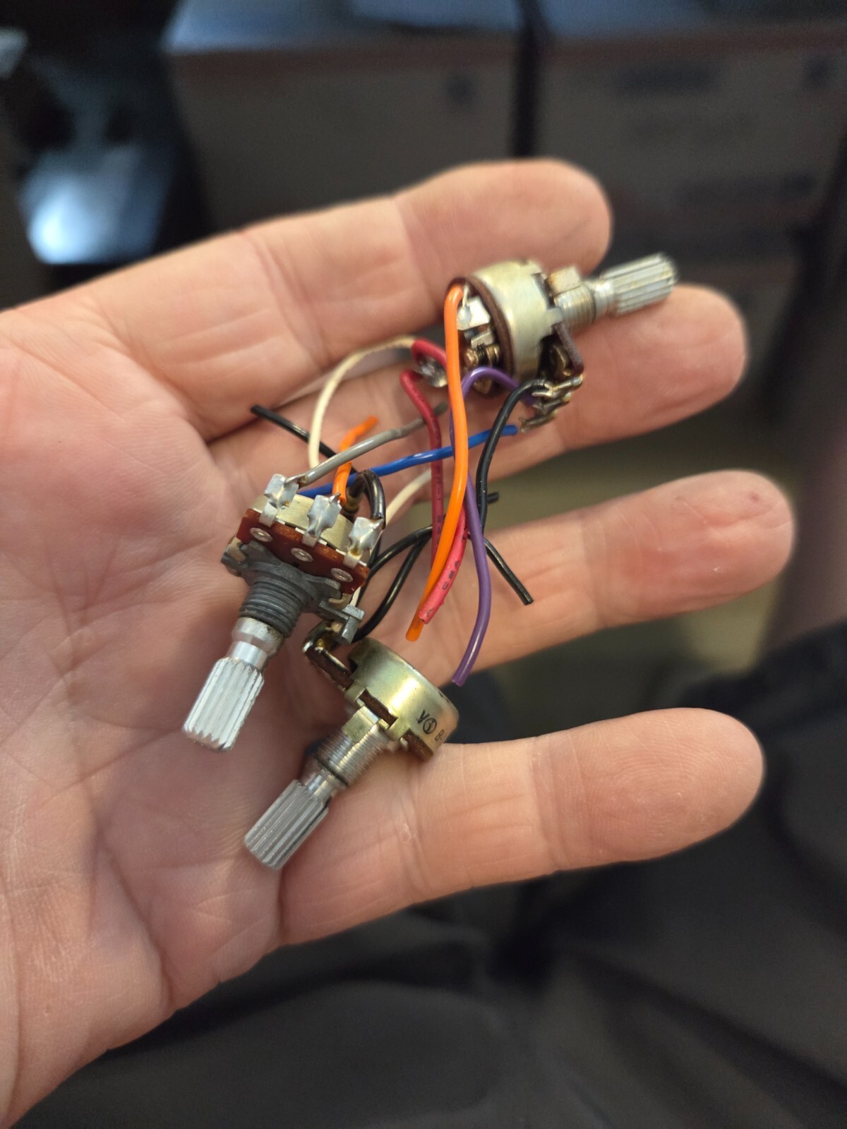 Lafayette LM-100 Control Potentiometer Set 3 Controls