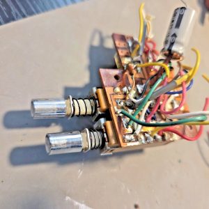 FRONT PANEL PUSH BUTTONS W/ ELECTRONICS BOARD FOR ROBYN SX-007 MOBILE CB RADIO