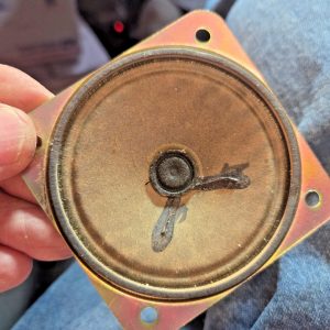 Working speaker for the Radio Shack TRC-474 CB