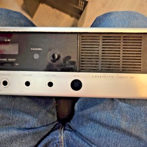 GENUINELY WELL CARED FOR FRONT PANEL FACEPLATE W/ GLASS LAFAYETTER COMSTAT 25B