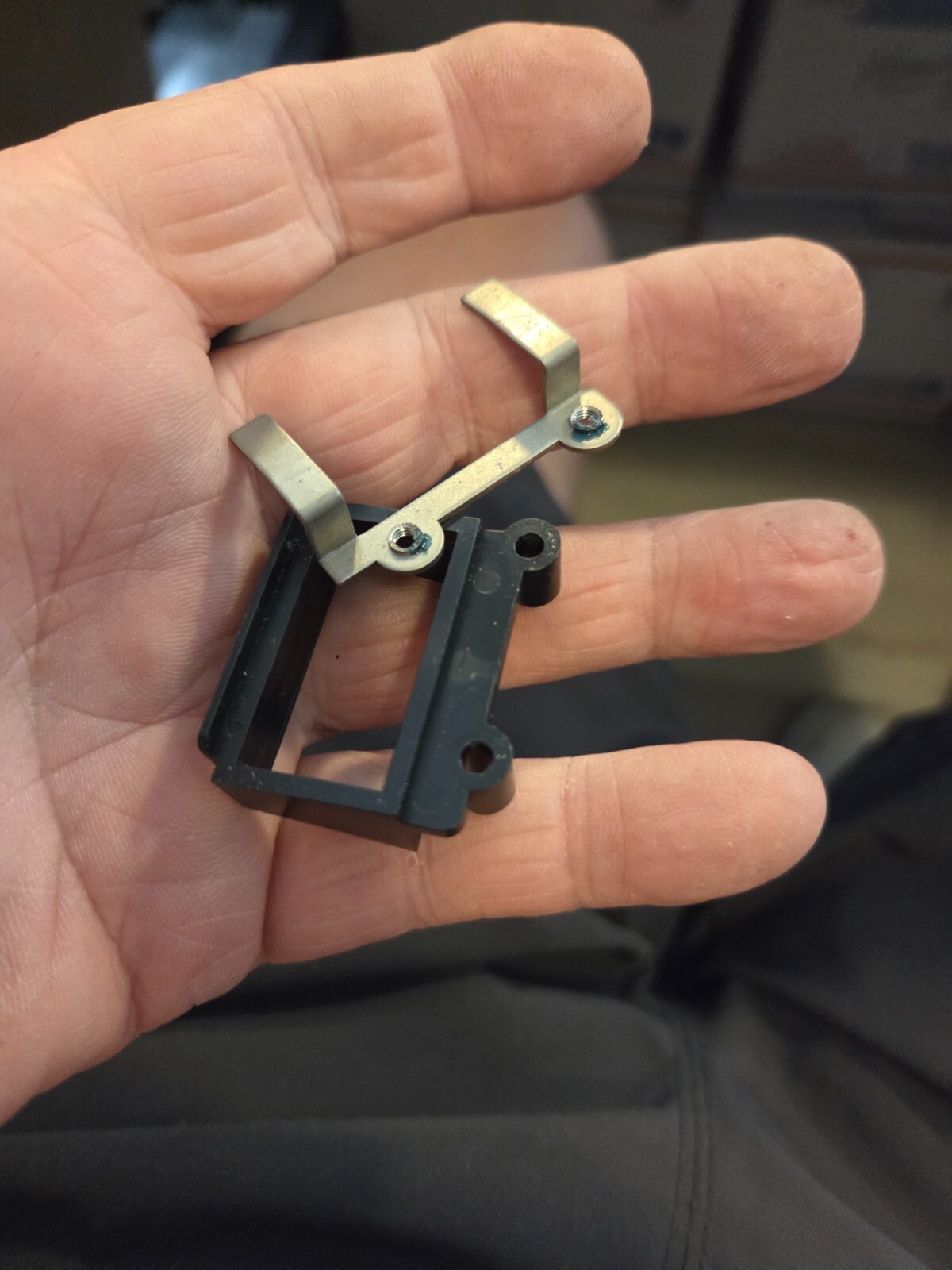 Lafayette LM-100 Meter Retaining Frame and Bracket