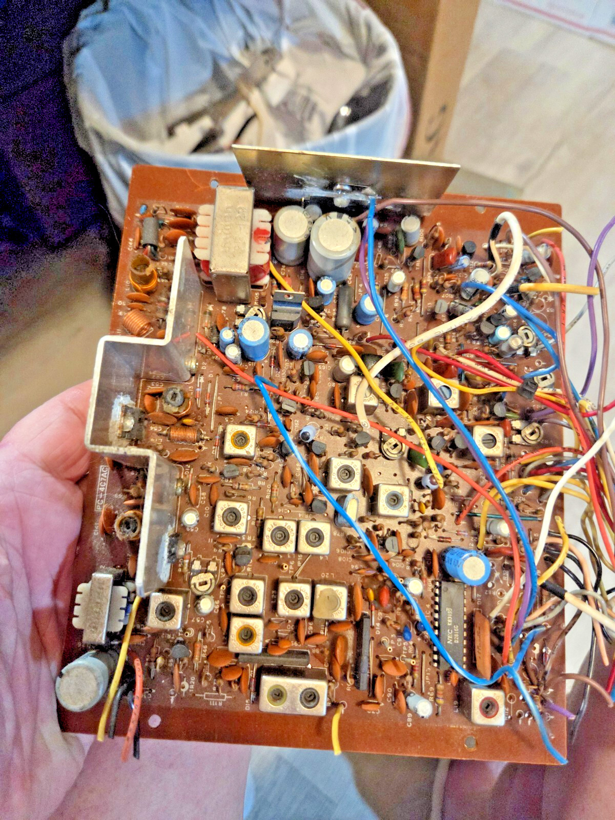 WORKING MAINBOARD FOR THE S.B.E. LAND COMMAND BASE STATION CB RADIO