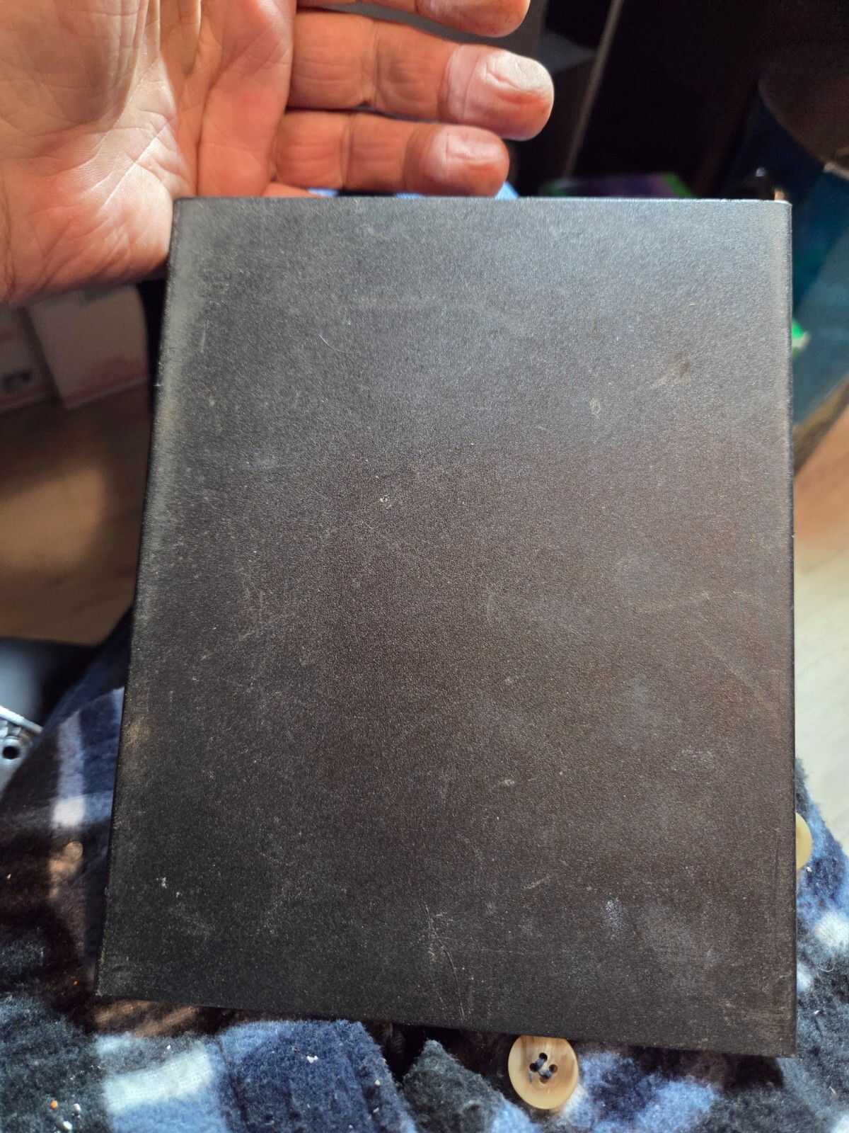 Realistic TRC-427 Plain Black Metal Cabinet Cover