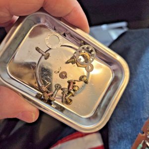 Brownie, by Browning complete set of screws