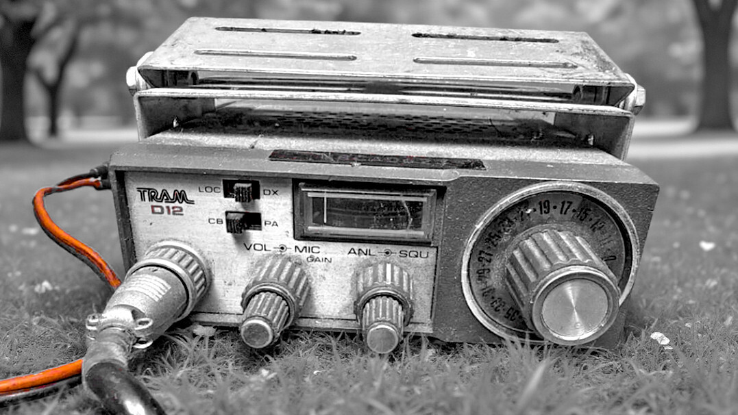 TRAM D12 UNTESTED MAIN BOARD FOR THE MOBILE CB RADIO