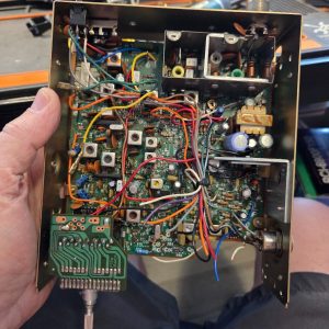 Lafayette LM-100 Main Circuit Board Chassis and Channel Selector