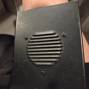 Midland 77-101B Vented Metal Speaker Cabinet Cover CB Radio Parts