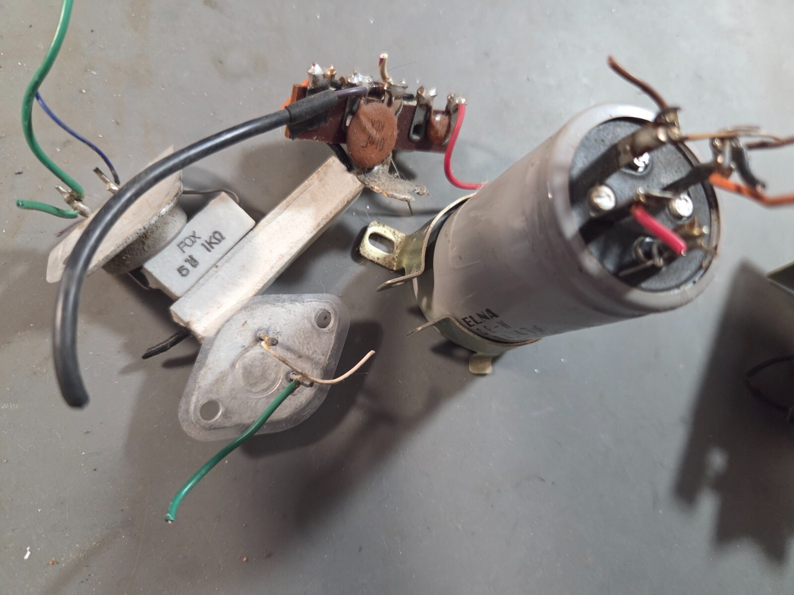 ELECTRONIC COMPONENTS (TESTED GOOD) FOR KRIS 23 BASE STATION CB RADIO