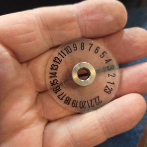 Brownie, by Browning channel indicator w/ rotary switch, bracket