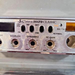 FACEPLATE FOR COBRA 25 LTD CLASSIC MOBILE CB RADIO