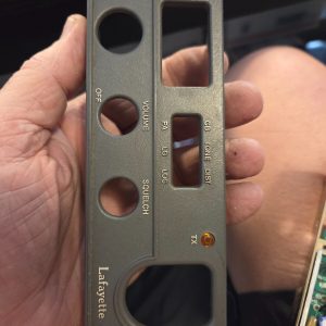 Lafayette HB-650 Front Bezel Faceplate Panel CB Radio Parts