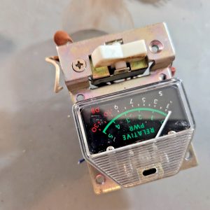 WORKING SRF METER & RANGE BOOST ROCKER SWITCH FROM LAFAYETTE COMSTAT 25B CB