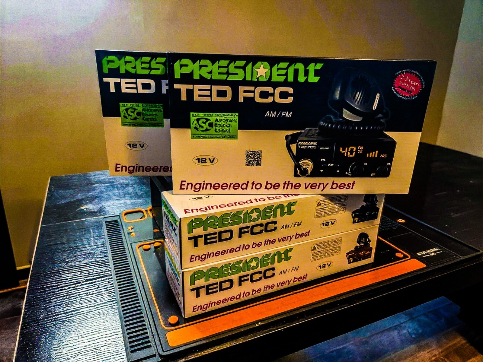 President TED FCC AM/FM Radio in unopened box still in shrinkwrap, ready to ship
