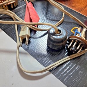 HARD TO FIND POWER CORD W/ ORIGINAL POWER SOCKET LAFAYETTE COMSTAT 25B CB RADIO