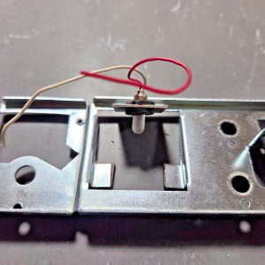 METAL INTERNAL FACEPLATE W/ LAMP & MOUNT FOR ROBYN DG-30 MOBILE CB RADIO
