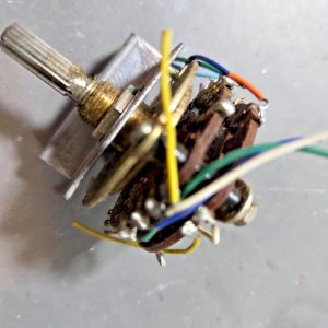 CHANNEL SELECTOR SWITCH FOR JC PENNEY MODEL 6211 MOBILE CB RADIO