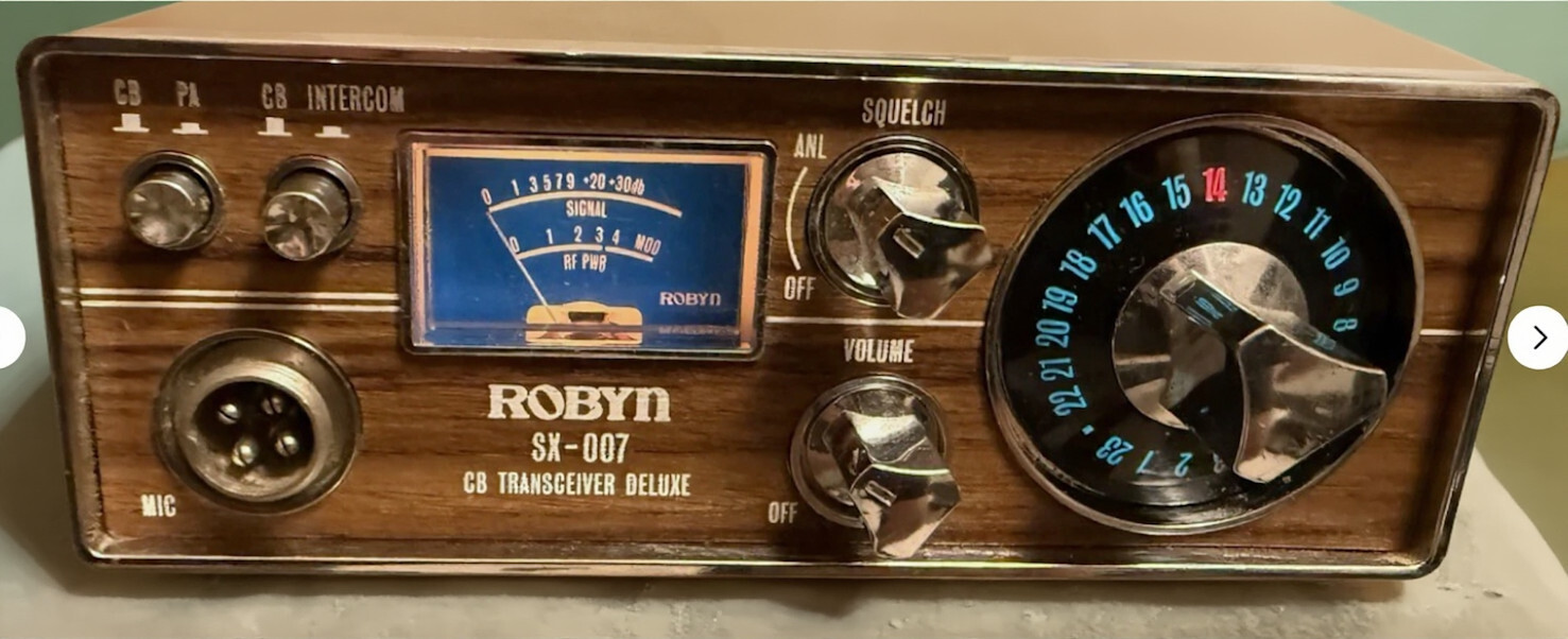 ROBYN SX-007 METAL BEZEL FOR MOBILE CB RADIO