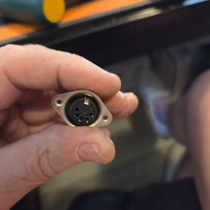 Lafayette HB-650 Microphone Connector Socket CB Radio Parts
