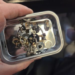 Lafayette HB-650 Screws Nuts Washers Brackets Hardware Set CB Radio Parts