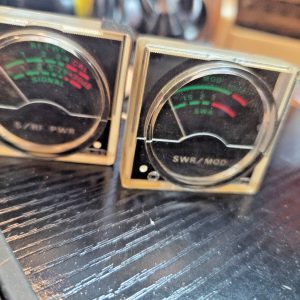 POWER, MODULATION & SWR METERS ONLY FROM PRESIDENT DWIGHT D (WORKING)