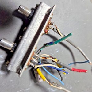 FRONT SWITCHES FOR JC PENNEY MODEL 6211 MOBILE CB RADIO