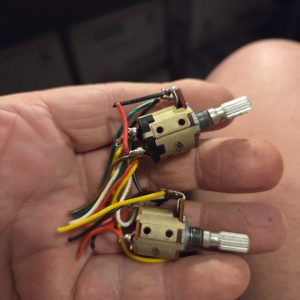 Midland 77-101B Rotary Control Potentiometer Pair Tested CB Radio Parts