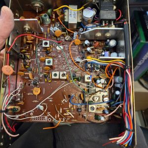 General Electric GE 3-5810A Main Circuit Board Chassis and Channel Selector