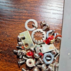 COMPLETE SET OF SCREWS (EVEN THEY ARE CLEAN) AMAZING COBRA 25 LTD MOBILE CB RADI