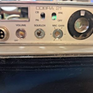 FACEPLATE (METAL) FOR COBRA 21 MOBILE CB RADIO