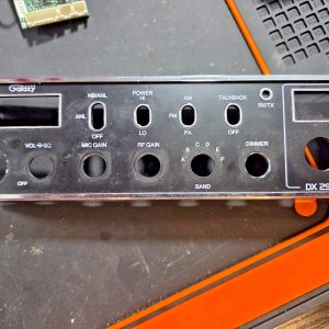 Galaxy DX 29HP FRONT FACEPLATE AM/FM/SSB MOBILE CB RADIIO (BLACK)