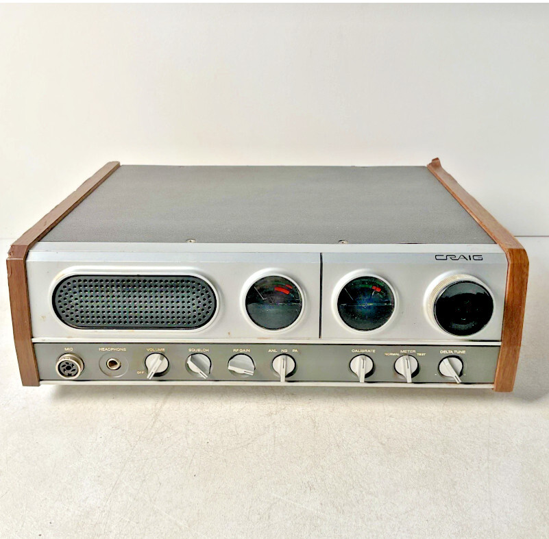 COMPLETE SET OF KNOBS FOR THE CRAIG MODEL 4201 BASE STATION CB RADIO - Image 2