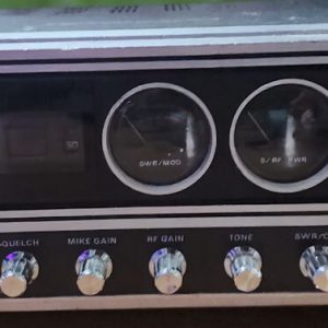 CHANNEL DISPLAY WINDOW FOR PRESIDENT DWIGHT D CB RADIO