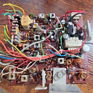 WORKING MAIN BOARD FOR REGENCY CR-186 MOBILE CB RADIO W/ FINALS