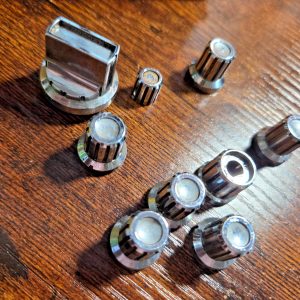 COMPLETE SET OF KNOBS FOR GALAXY DX 959B MOBILE CB RADIO