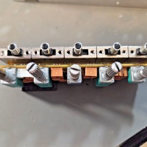 SET OF FIVE TOGGLE SWITCHES & PotsFOR GALAXY DX 959B MOBILE CB RADIO