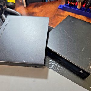 REALLY NICE SET, TOP & BOTTOM COVER FOR COBRA 18 ULTRA MOBILE CB RADIO