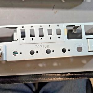 METAL BACKPLANE FOR RADIO SHACK REALISTIC TRC-446 MOBILE CB RADIO