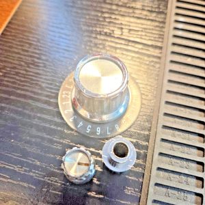 Set of Knobs for a KRACO CB Radio, no nomenclature (just KNOBS)