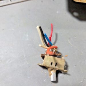 FRONT PANEL SINGLE SWITCH FOR REGENCY CR-186 MOBILE CB RADIO