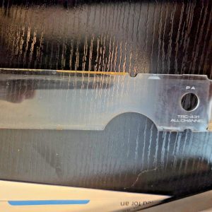 Radio Shack Navajo Model # 431 FRONT FACEPLATE Glass
