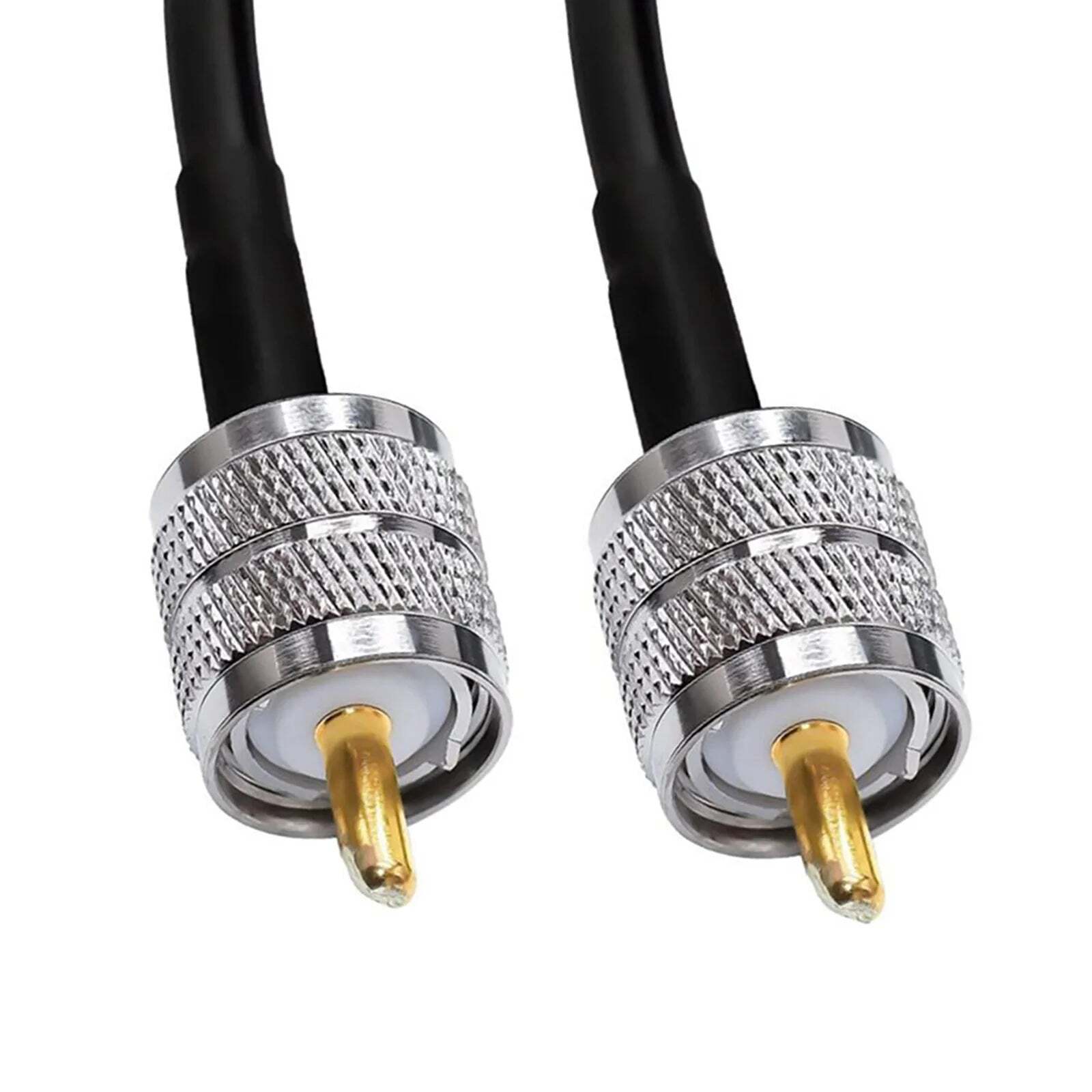 15M 50ft PL-259 RG58 UHF Male to Male Coaxial Coax Cable 50Ohm CB Radio Antenna Cable Low Loss Coax Cable - Image 4