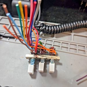 FRONT FACEPLATE SWITCHES FOR ROYCE 1-625 BASE STATION CB RADIO