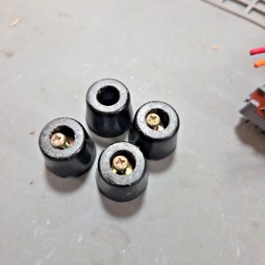 SET OF RUBBER FEET FOR ROYCE 1-625 BASE STATION CB RADIO