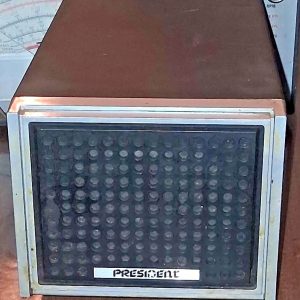 PRESIDENT EXTERNAL SPEAKER, REFINISHED, NICE LOOKING, WORKS GREAT