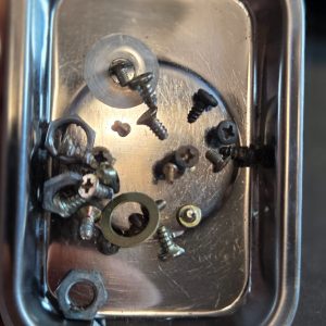 Pyramid 1300 Screw Nut Washer Hardware Lot CB Radio Parts